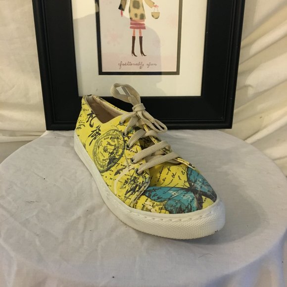 Goby Buttefrly Design Sneakers - Picture 1 of 7